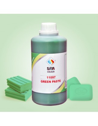 Pigment Parrot Green Paste for Toilet and Bathing Soap