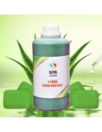 Pigment Aloevera Green Paste for Toilet and Bathing Soap